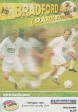 Bradford Park Avenue v Harrogate Town 02-Jan-2005