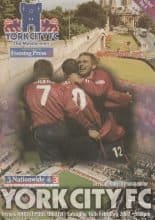 York City v Hartlepool United 16-Feb-2002