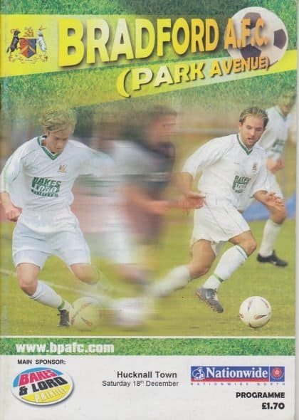 Bradford Park Avenue v Hucknall Town  08-Dec-2004