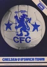 Chelsea v Ipswich Town 21-Jan-1978