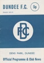 Dundee v Kilmarnock 21-Oct-1972