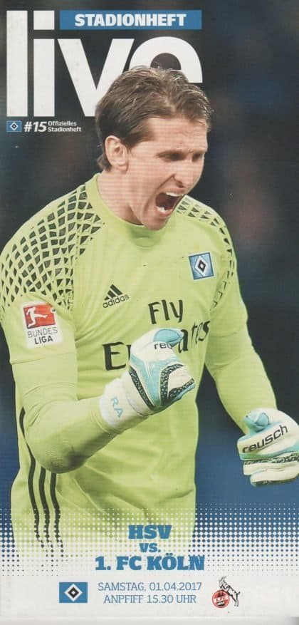 HSV Hamburg v 1 FC Köln   01-Apr-2017