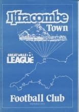 Ilfracombe Town v Larkhall Athletic  15-Aug-1987
