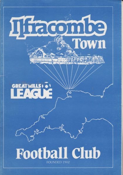 Ilfracombe Town v Larkhall Athletic  15-Aug-1987