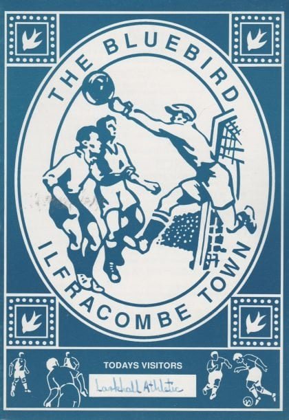 Ilfracombe Town v Larkhall Athletic 16-Feb-1991