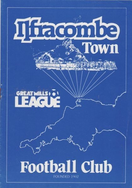 Ilfracombe Town v Larkhall Athletic  06-Jan-1990