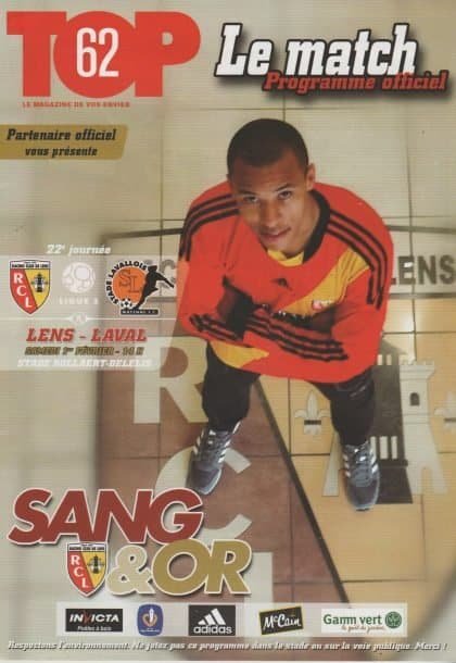 Racing Club Lens v Stade Lavallois   02-Feb-2014