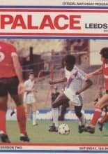 Crystal Palace v Leeds United 13-Nov-1982