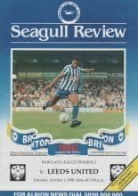 Brighton & Hove Albion v Leeds United 01-Oct-1988