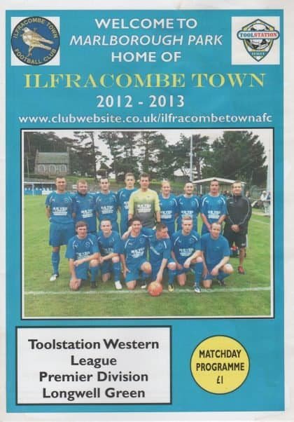 Ilfracombe Town v Longwell Green 02-Feb-2013