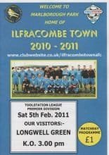 Ilfracombe Town v Longwell Green 05-Feb-2011