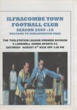 Ilfracombe Town v Longwell Green 08-Aug-2009