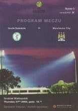 Groclin Dyskobolia v Manchester City 27-Nov-2003