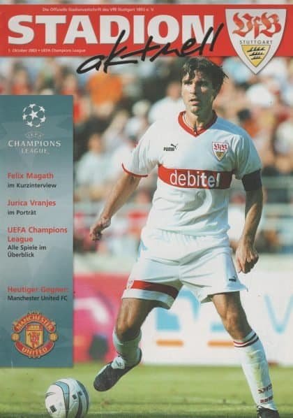 VFB Stuttgart v Manchester United 01-Oct-2003