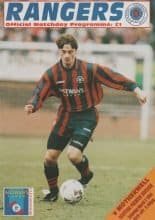 Glasgow Rangers v Motherwell 05-Mar-1994