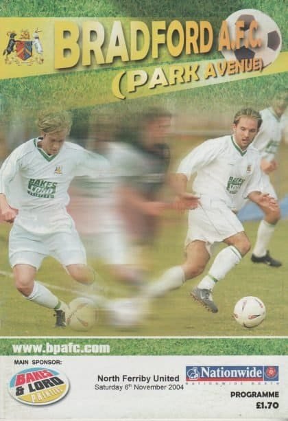 Bradford Park Avenue v North Ferriby United  06-Nov-2004