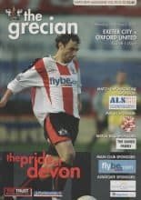 Exeter City v Oxford United 01-Jan-2007