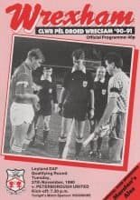 Wrexham v Peterborough United 27-Nov-1990