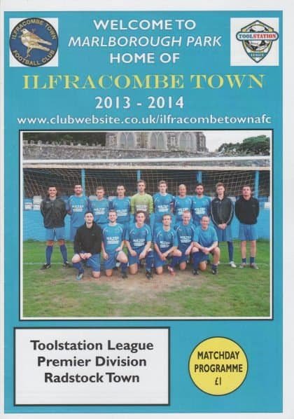 Ilfracombe Town v Radstock Town 01-Apr-2014