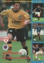 Shelbourne v Glasgow Rangers  22-Jul-1998
