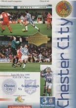 Chester City v Scarborough  09-Mar-1999