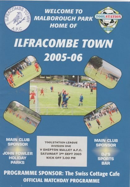 Ilfracombe Town v Shepton Mallet 03-Sep-2005