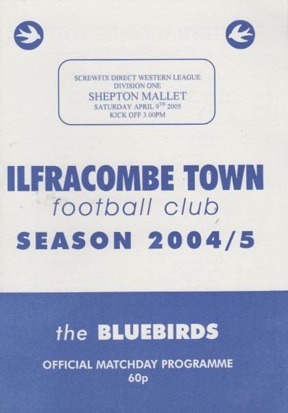 Ilfracombe Town v Shepton Mallet 09-Apr-2005