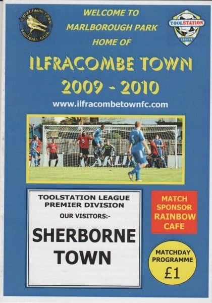 Ilfracombe Town v Sherborne Town 07-Nov-2009