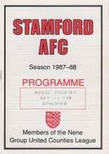 Stamford v Spalding United 13-Feb-1988