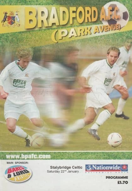 Bradford Park Avenue v Stalybridge Celtic 22-Jan-2005
