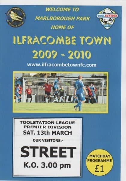 Ilfracombe Town v Street 13-Mar-2009