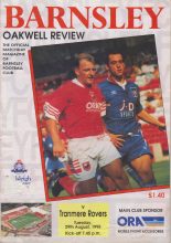 Barnsley v Tranmere Rovers 29-Aug-1995