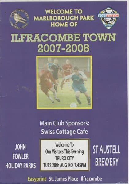 Ilfracombe Town v Truro City 28-Aug-2007