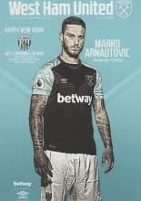 West Ham United v West Bromwich Albion 01-Jan-2018