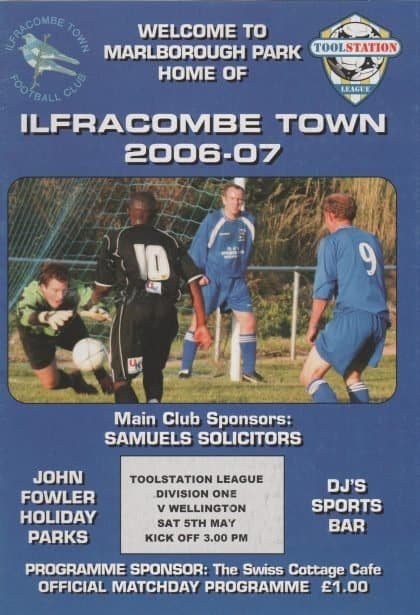 Ilfracombe Town v Wellington 05-May-2007