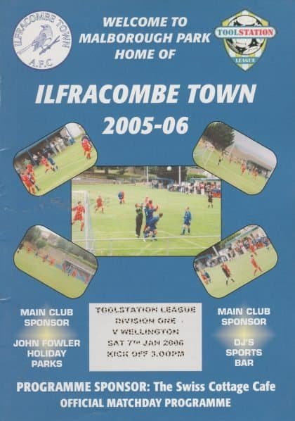Ilfracombe Town v Wellington 07-Jan-2006