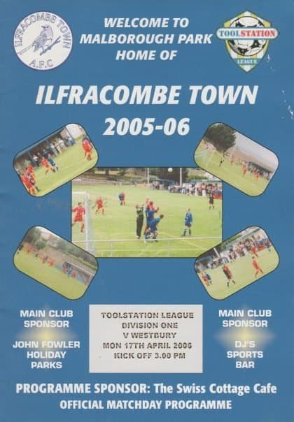 Ilfracombe Town v Westbury United 17-Apr-2006