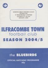 Ilfracombe Town v Westbury United 08-Jan-2005