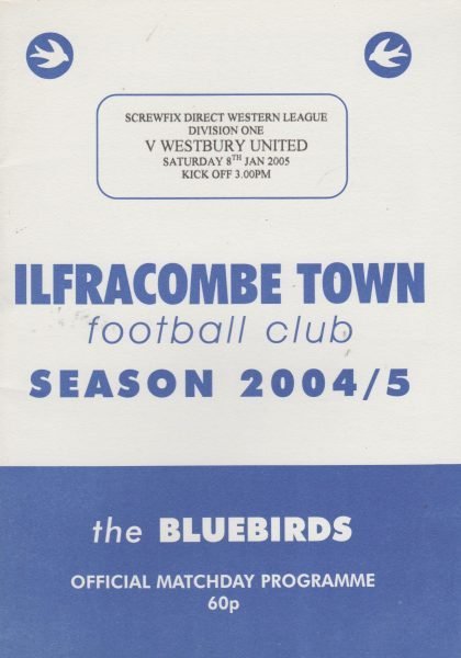 Ilfracombe Town v Westbury United 08-Jan-2005
