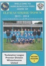 Ilfracombe Town v Winterbourne United 15-Feb-2014