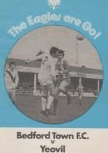 Bedford Town v Yeovil Town  09-Mar-1973