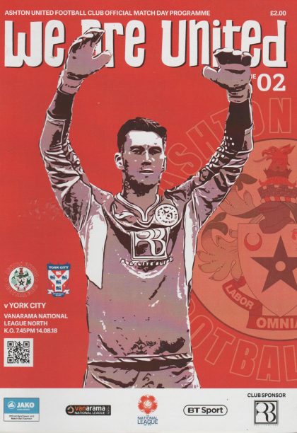Ashton United v York City 14-Aug-2018