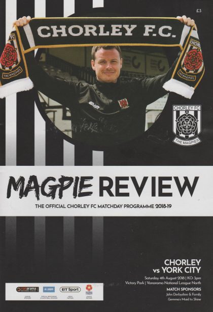 Chorley v York City 04-Aug-2018