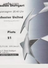 VFB Stuttgart v Manchester United 01-Oct-2003