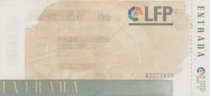 Real Mallorca v Chelsea  22-Apr-1999