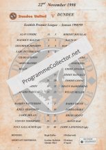Dundee United v Dundee 22-Nov-1998