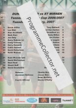Dundee United v St Mirren  16-Jan-2007