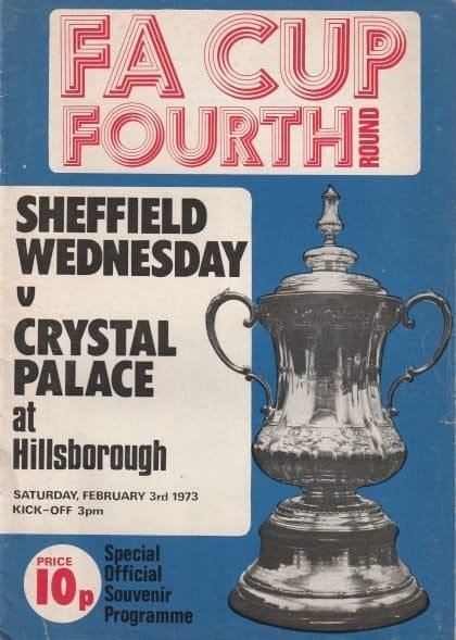 Sheffield Wednesday v Crystal Palace 03-Feb-1973