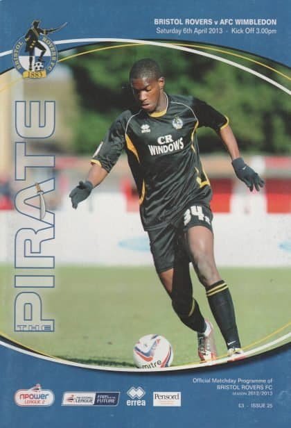 Bristol Rovers v AFC Wimbledon 06-Apr-2013