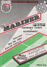 Grimsby Town v Aldershot 07-May-1988